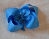 Copen  4 inch Hair Bow--- Alligator or French Clip