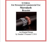 Marrakesh Bracelet - Beading Pattern for Personal & Commercial Use - PDF File