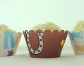 Cowboy Cupcake Wrappers 4