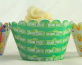 Sesame Street Cupcake Wrappers 2