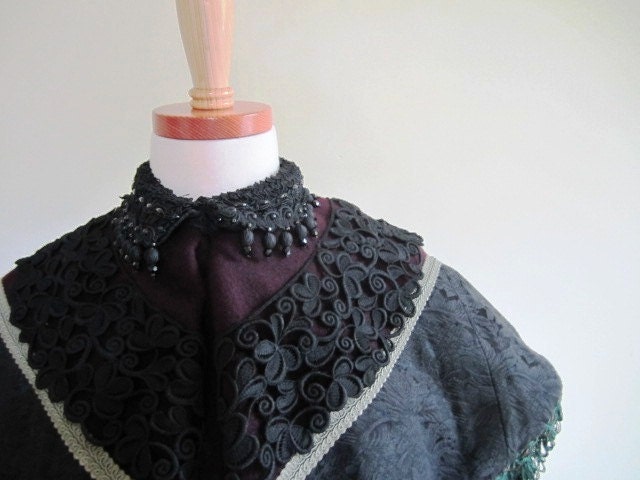 Civil War Victorian Paletote Coat Historic Repro Reenactor Museum Free U.S. Shipping - Size S