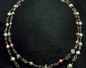 Chains and Pearl Necklace