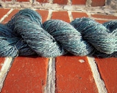 Hand dyed BFL worsted in Mediterranean colorway 153 yards
