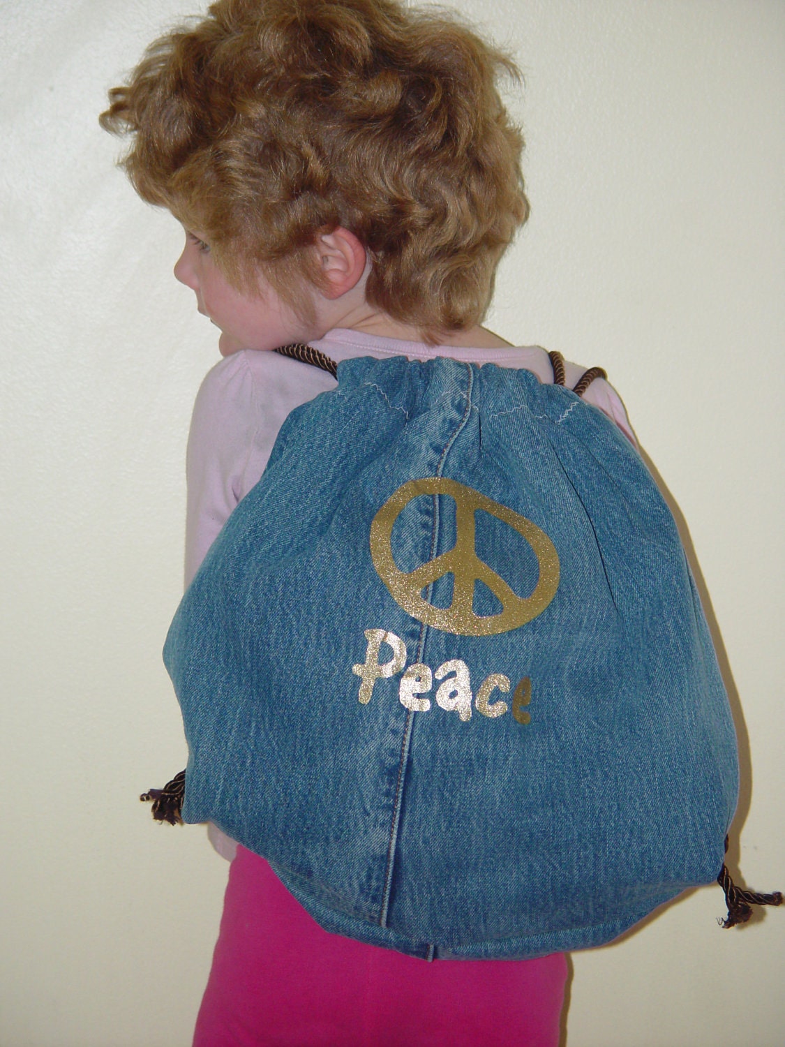Denim Backpack- Kids