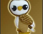 Amigurumi Crochet Pattern - Barn Owl