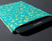 Nook Sleeve Cover / Kindle Case Cozy / Kobo / NookColor / Touch / Sony / Galaxy Tab - eReader TECHEE SLEEVE - Bell Flower