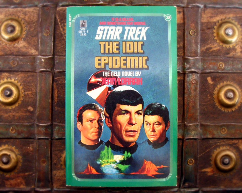 The Idic Epidemic - STAR TREK - Jean Lorrah - 1980s Vintage science fiction paperback novel