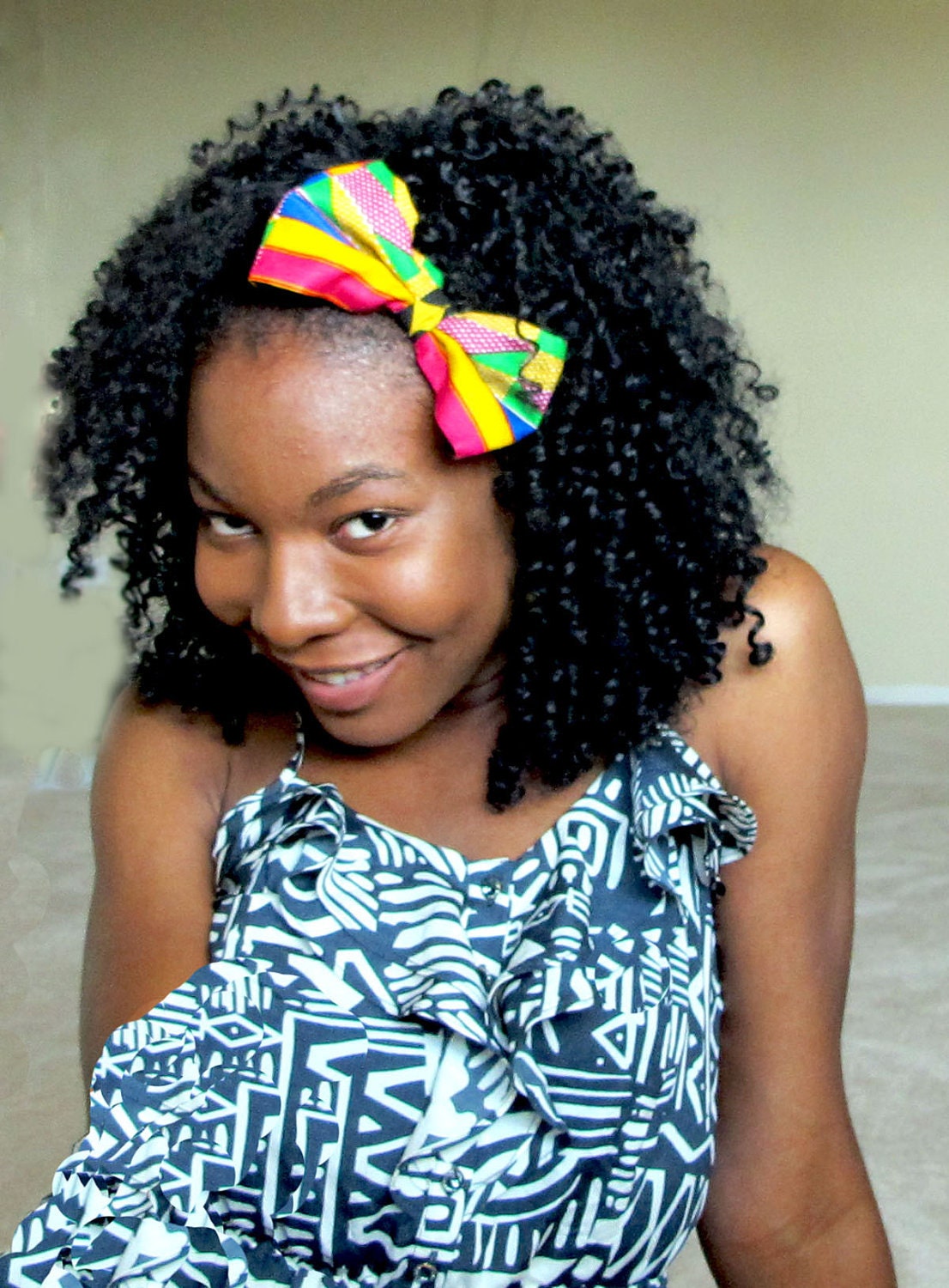 Ankara Bow Clip