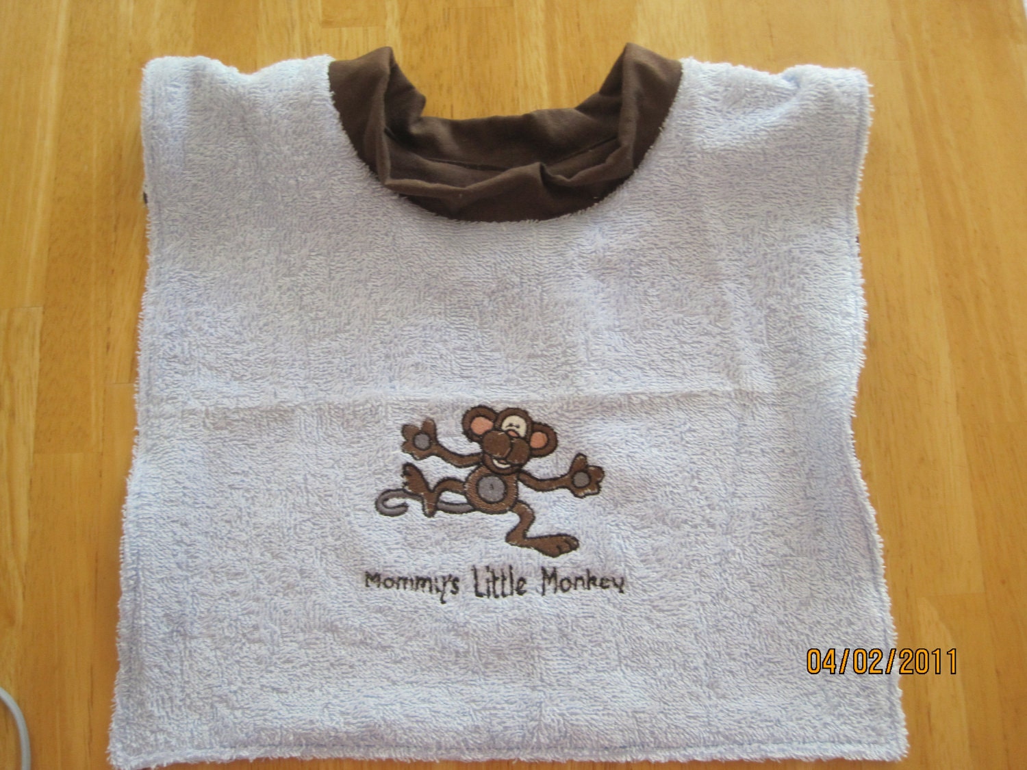 Custom Baby Pull Over Bibs