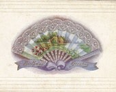 Antique Birthday Greetings Used Embossed Postcard Early 1900's (fpc261)