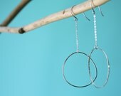 Topo Earrings Silver - Large
