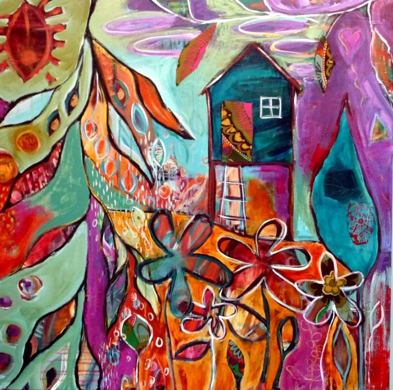Original artwork by Tracy Verdugo :This Day Awaits You"