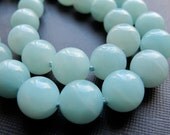 Amazonite Hand Knotted sterling Silver Necklace-Madison