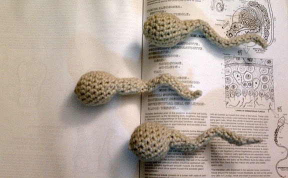 Sperm Crochet Plush