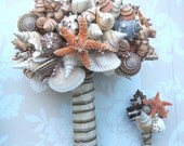 Made to Order Custom Details Bridal Bouquet of Shells (Sandy Sugar Style). FULL PAYMENT