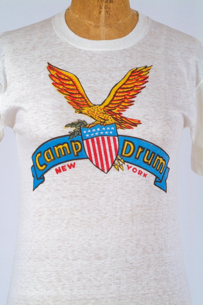 Camp Drum Vintage T-Shirt NOS