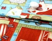 Double Point Needle Fold-Up Case- Farm Barn