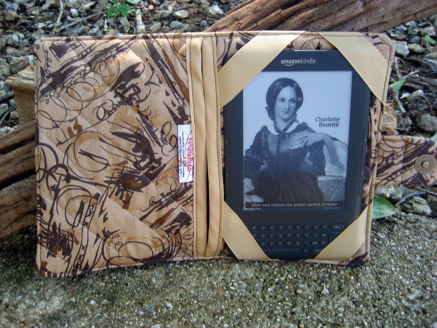 Kindle 3 eReader or Kindle Fire Cover Brown Mocha Frappuccino