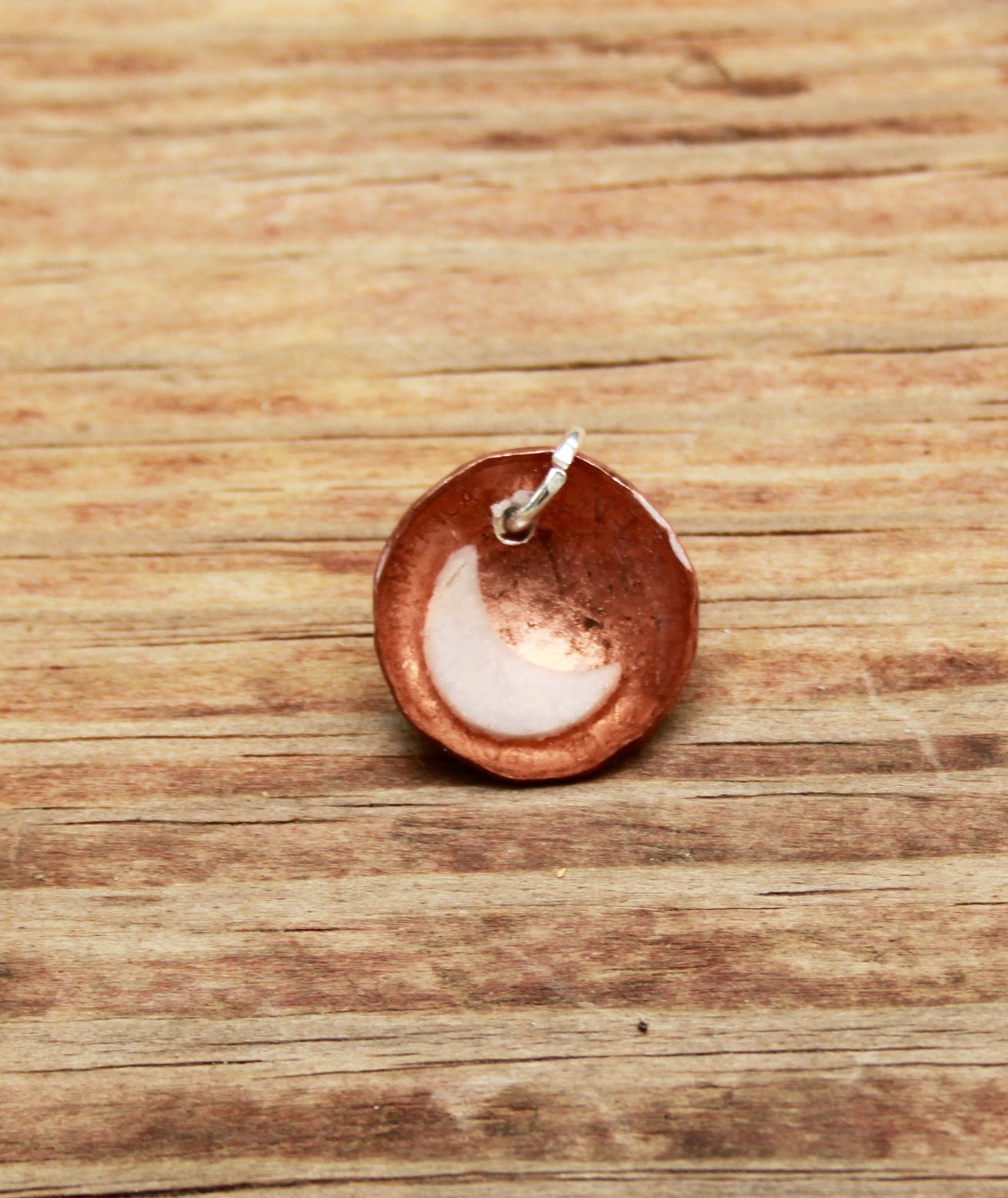 Lucky Penny Milk Pendant.