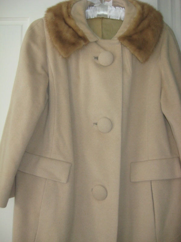 Vintage Womens Wool Dress Coat form Sears