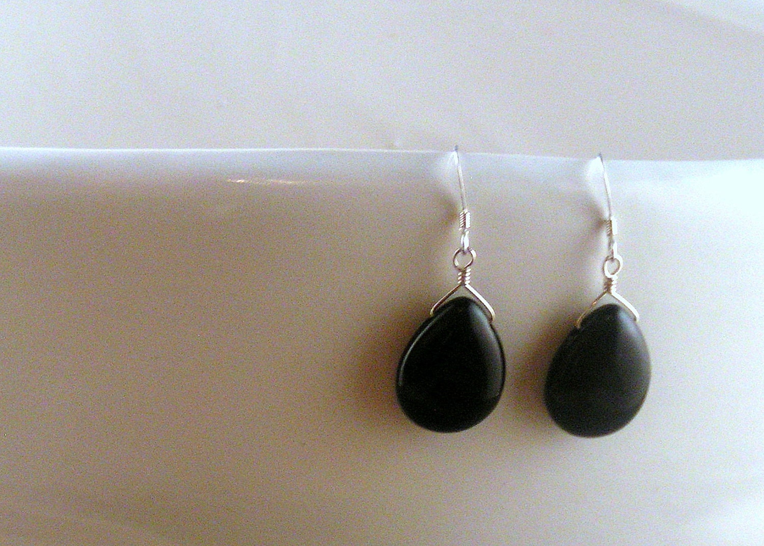 Black Agate / Onyx Earrings