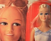 Vintage Mini Mod Fashion Doll - Retro 70s