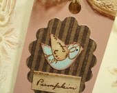 Who's Your Little Pumpkin Original Collage Magnet