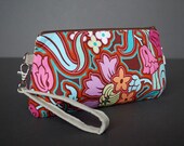 Clutch / Wristlet / Purse / Bag - CLASSIC CLUTCH WRISTLET - Blossom