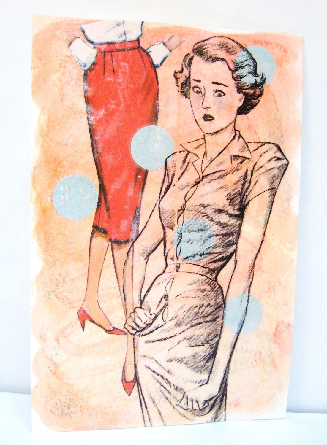 Her and Her. Original collage