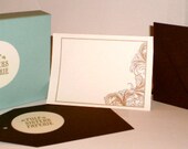 Coastal Greetings - Waves Notecard with or without custom monogram