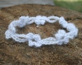 White+daisy+chain+headband
