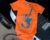 Stratburst Guitar Onesie (3 to 6 months)