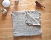 Couverture pour bébé/ Baby blanket "Gaston"
