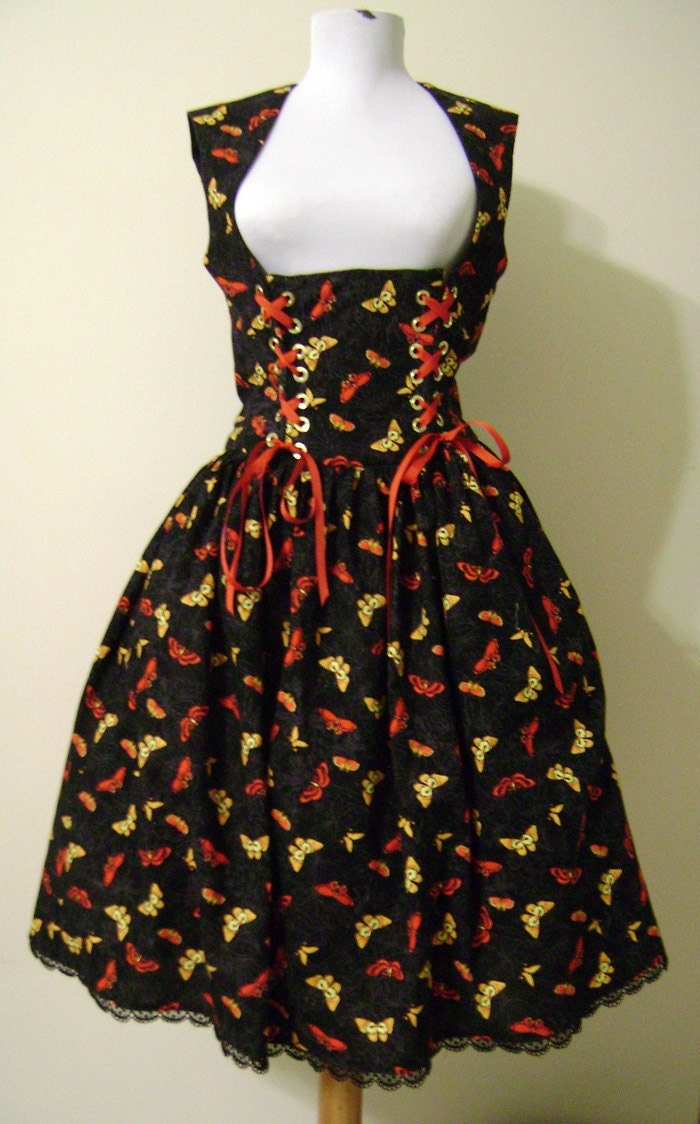 Papillion Corset Over-Dress - Small/Med  MOVING SALE