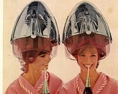 vintage coca cola pink hair dryer 1965 advertisement