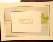 Modern Lovelies - Hello Notecards