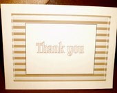 Modern Lovelies - Thank you Notecards