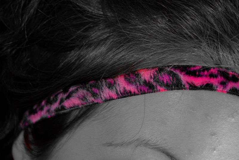 Funky Fuschia Leopard Headband