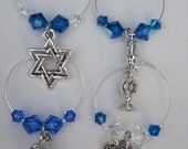 Jewish Wine Charm Set