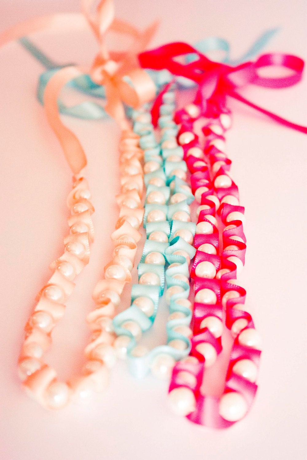3- Necklace Package for Layering-Your choice of any 3 colours