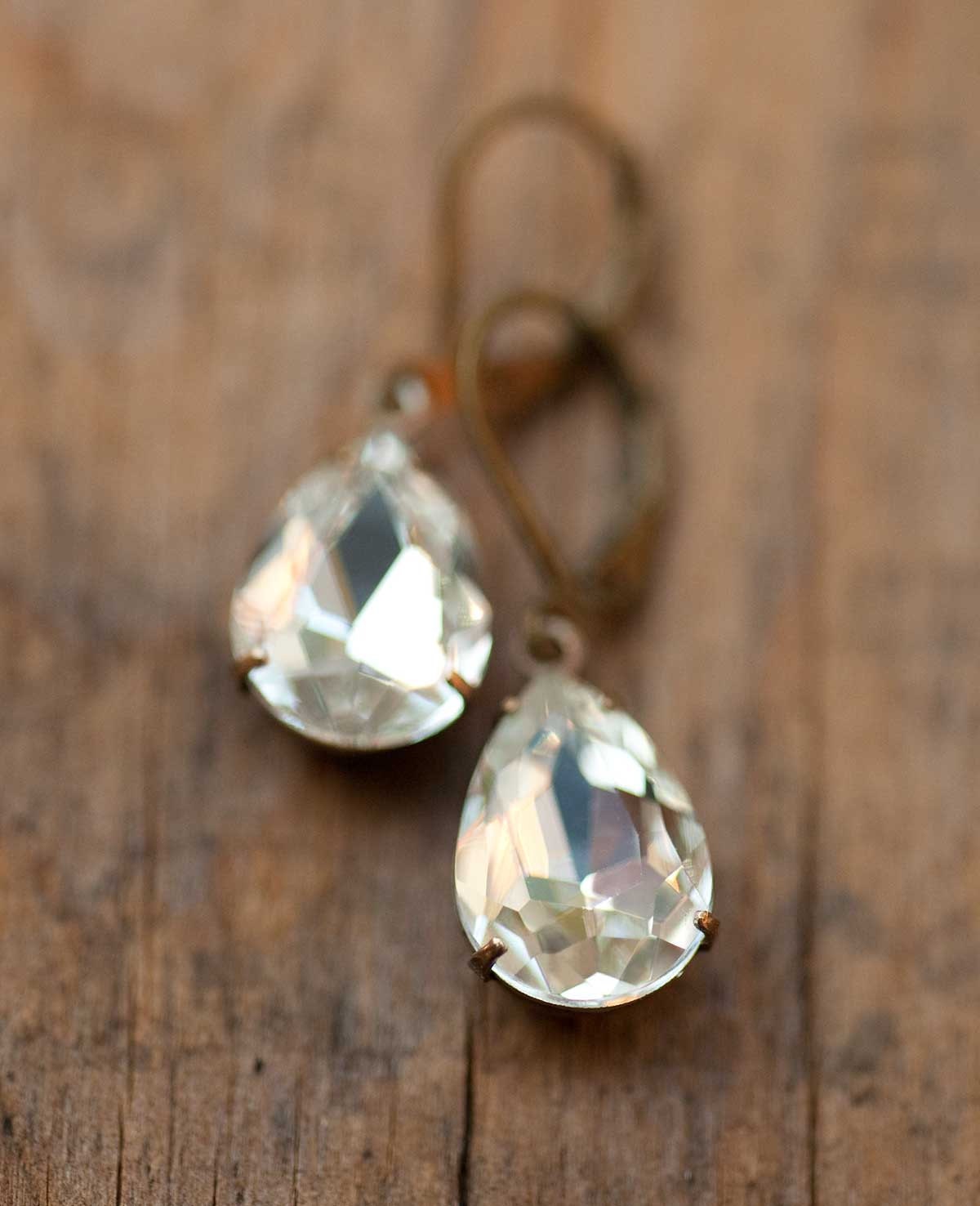 Estate Style Vintage Earrings Spring Wedding Sparkle - Darcy's Gift