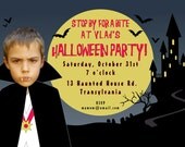 Halloween Vampire Invitation - Custom Made For You