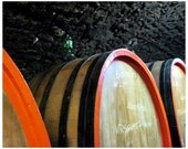 Wine Barrels Photo, Chianti Wine Barrels, Tuscany, Italy,  20 x 16,  Fine Art Poster Print