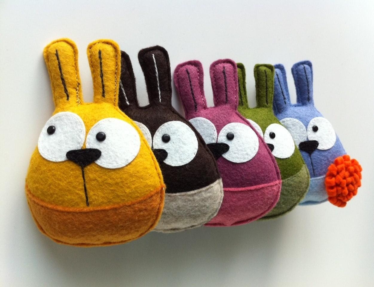 Ohh Sweet BunnyMe, The original Eco Brooch (Your choice of color)