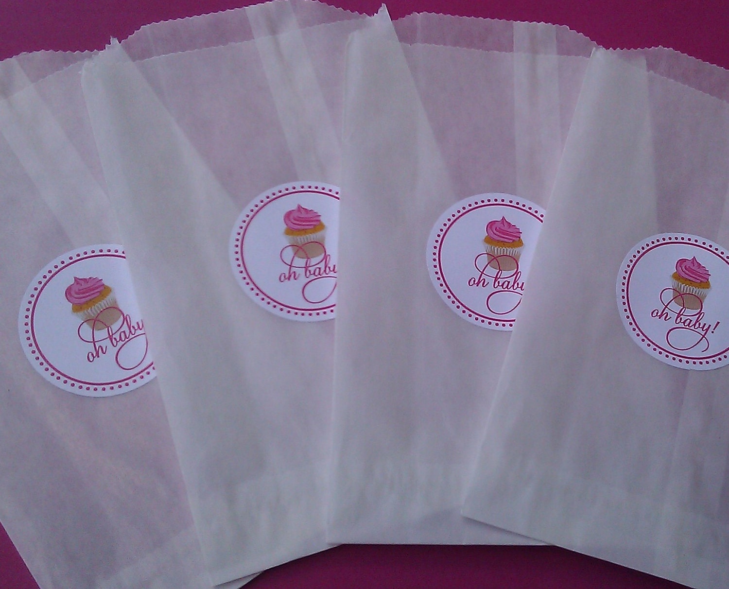 Oh Baby- Candy Buffet Bags (Set of 50)