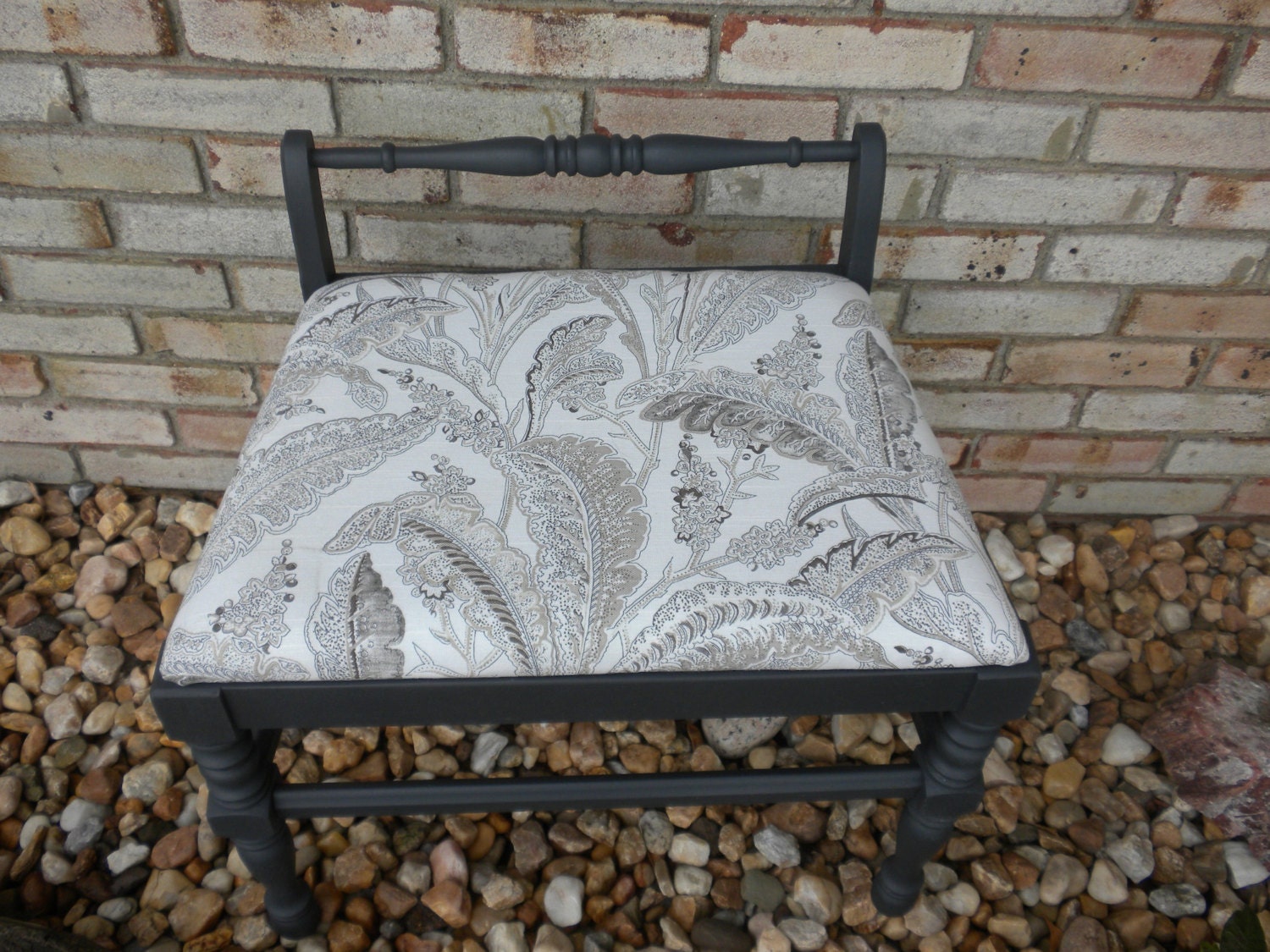 1940s Upcycled Vanity Bench