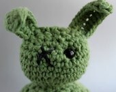 Crochet Amigurumi: Zombie Green Bunny
