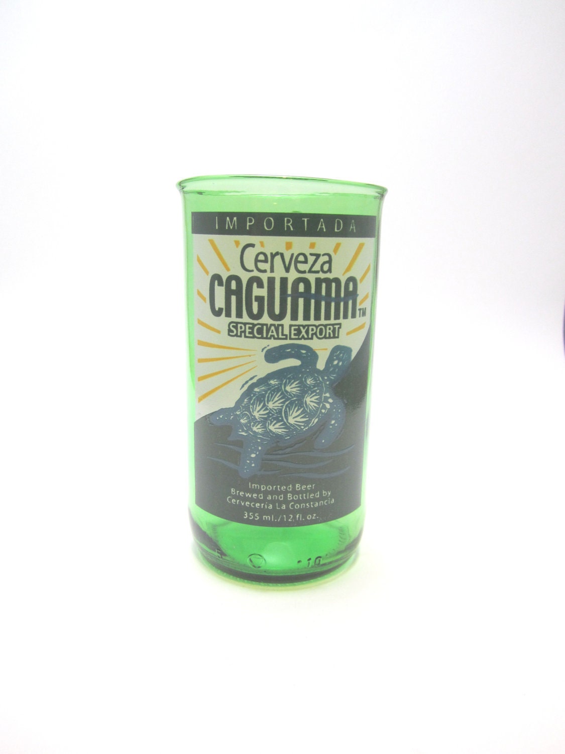 YAVA Glass - Upcycled Caguama Special Export Glass