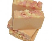 Handmade Shea Butter Soap - Mango and Papaya Scent - 4.5oz. Soap Bar