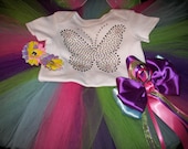 Butterfly Fairy Boutique Bling Tutu Set--Unique and Colorful